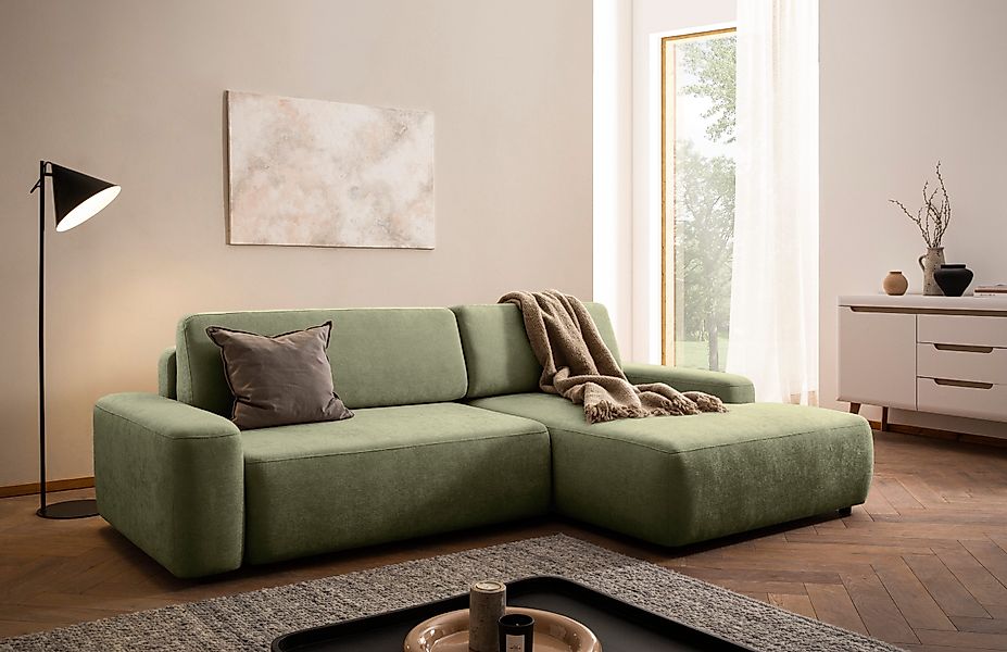 INOSIGN Ecksofa TORGE (264cm), Schlafsofa in günstig online kaufen