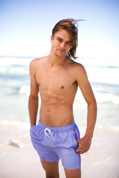 Luvanni Badehose Badehose Herren Schnelltrocknende Beachshorts günstig online kaufen