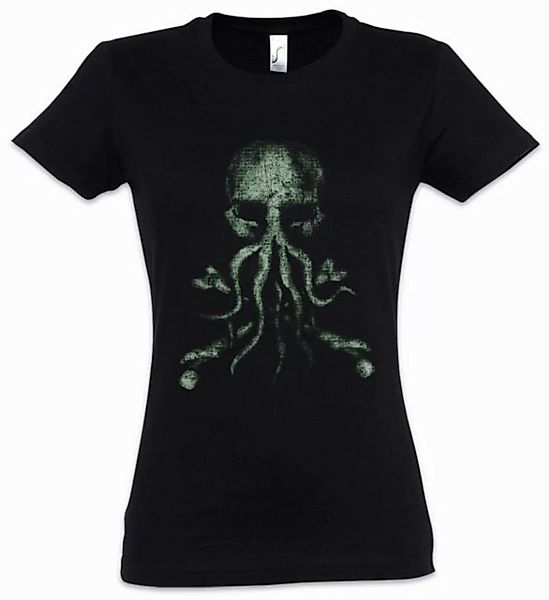 Urban Backwoods Print-Shirt Cthulhu Bones Damen T-Shirt Call of Sign Dunwic günstig online kaufen