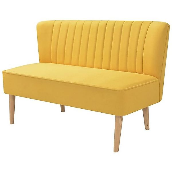 vidaXL Sofa Sofa Stoff 117x55,5x77 Gelb günstig online kaufen