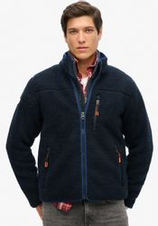 Superdry Fleecejacke "OUTDOOR FULL ZIP FLEECE" ohne Kapuze günstig online kaufen