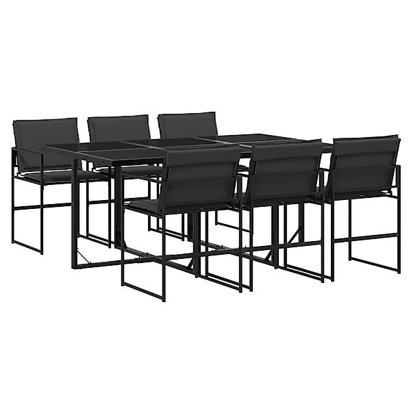 vidaXL Garten-Essgruppe 7-tlg. Garten-Essgruppe mit Kissen günstig online kaufen