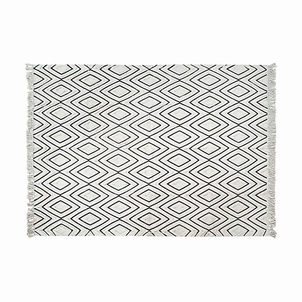 Teppich Dkd Home Decor Schwarz Weiß (120 X 180 X 1 Cm) günstig online kaufen