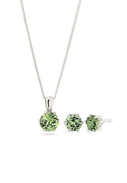 Elli Schmuckset 925 Sterling Silber, mit Kristallen von Swarovski® günstig online kaufen