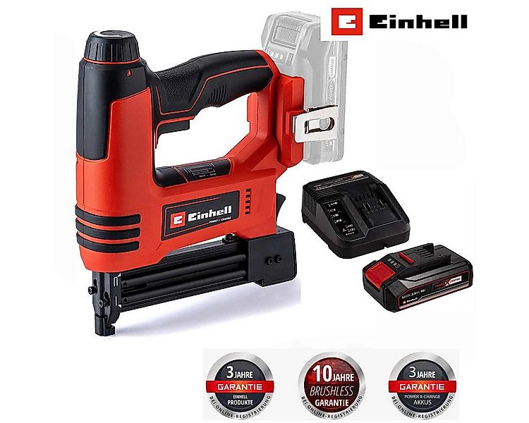Einhell Nagler Nagler TE-CN 18 Li -18V,Tacker und Nagler mit Akku 2.5Ah / L günstig online kaufen