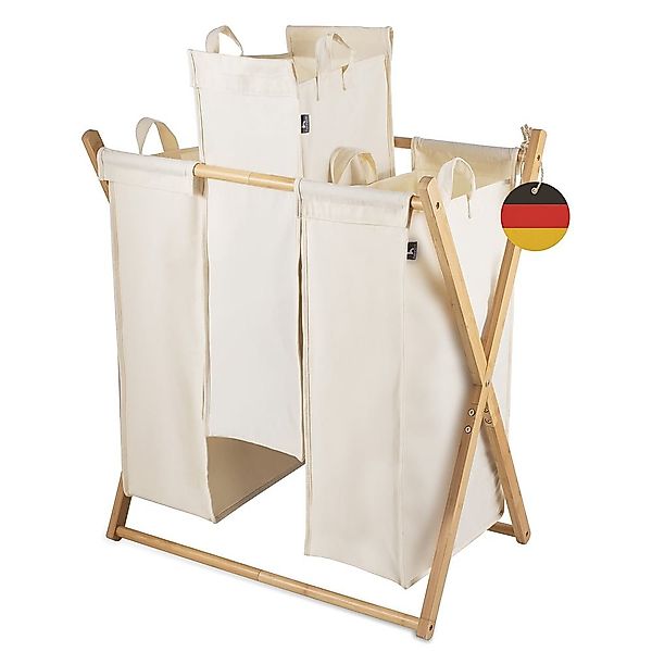 HENNEZ Wäschekorb Wäschesammler XXL - Wäschekorb günstig online kaufen
