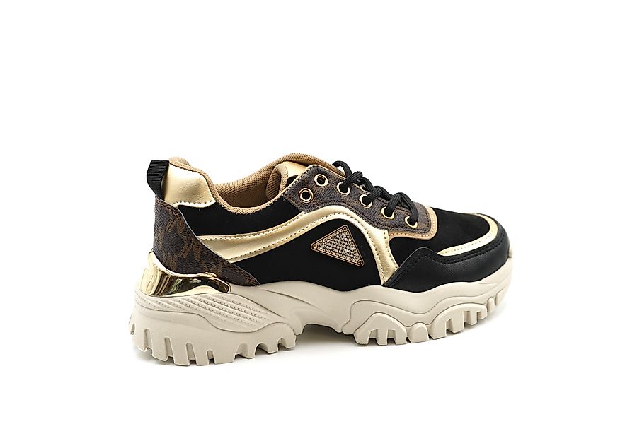 Sonderpostendiscount Damenschuhe Sneaker JS1213 Black Sneaker günstig online kaufen
