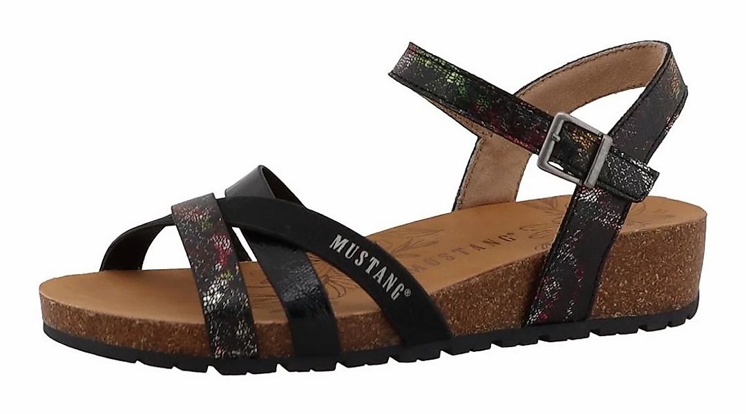 Mustang Shoes Sandalette "Magnolia" Riemchensandale, Sommerschuh mit modisc günstig online kaufen