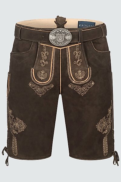 Lederhose Benett mit Gürtel günstig online kaufen