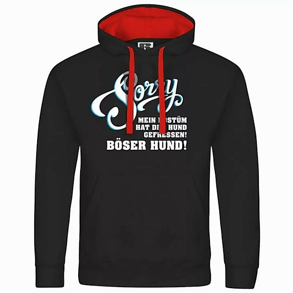 deinshirt Kapuzenpullover Herren Kapuzenpullover Sorry mein Kostüm hat der günstig online kaufen