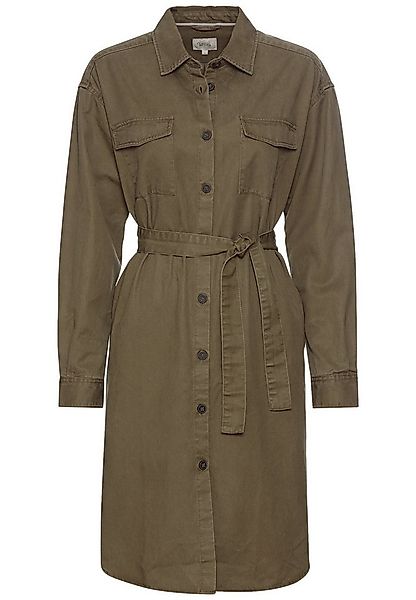 camel active Blusenkleid Hemdblusenkleid mit Stoffbindegürtel günstig online kaufen