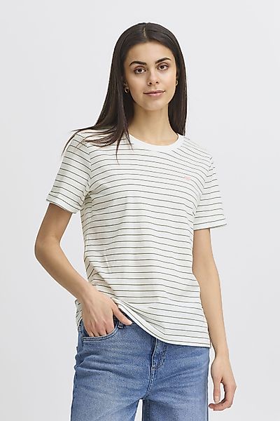 fransa Rundhalsshirt FRAMORA Klassisches T-shirt günstig online kaufen