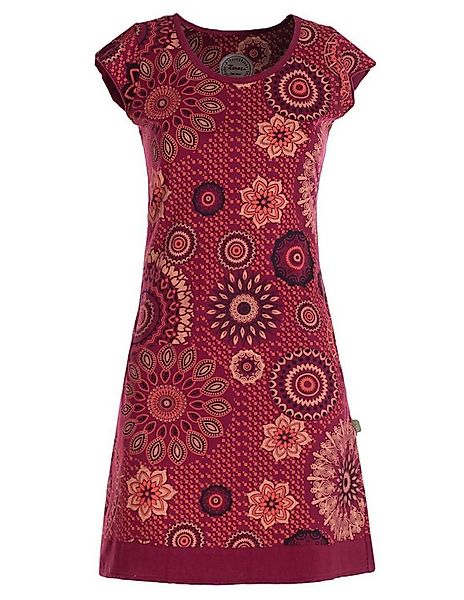 Vishes Tunikakleid Kurzarm Damen Sommer-Kleid Longshirt-Kleid Mini-Kleid Tu günstig online kaufen