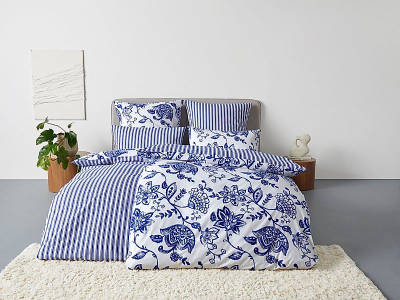 OTTO home Bettwäsche Nordby, Renforcé, 2 teilig, Bettwäsche aus Baumwolle, günstig online kaufen