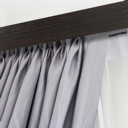 SN DECO GROUP Gardinenschiene "Vorhangschiene SH (1) mit Blende 5 cm" 3 läu günstig online kaufen
