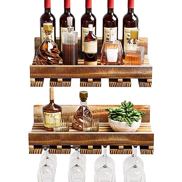 Yorbay Weinregal Set, Weinregal aus Holz günstig online kaufen