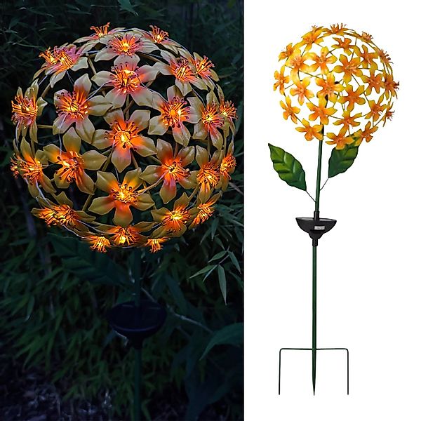 Online-Fuchs Gartenstecker aus Hibiskus Blüten mit günstig online kaufen