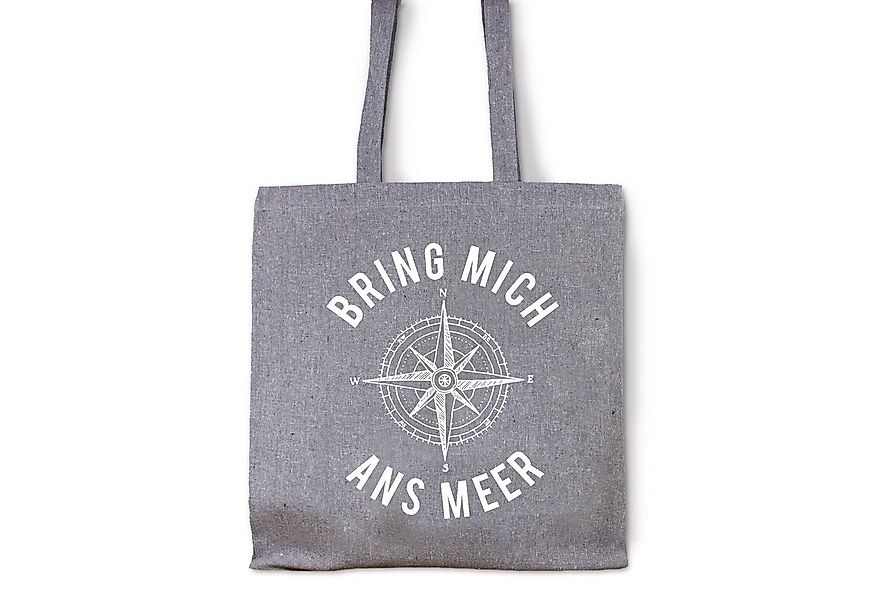 Bow & Hummingbird Beuteltasche Baumwoll-Beutel Bring mich ans Meer, Aus rec günstig online kaufen