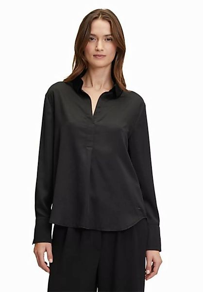 Betty&Co Satinbluse Betty & Co Satin-Bluse unifarben günstig online kaufen