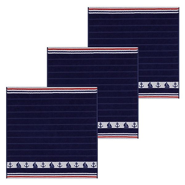 Kracht Geschirrtuch Nordsee, (Set, 3-tlg., Set), günstig online kaufen