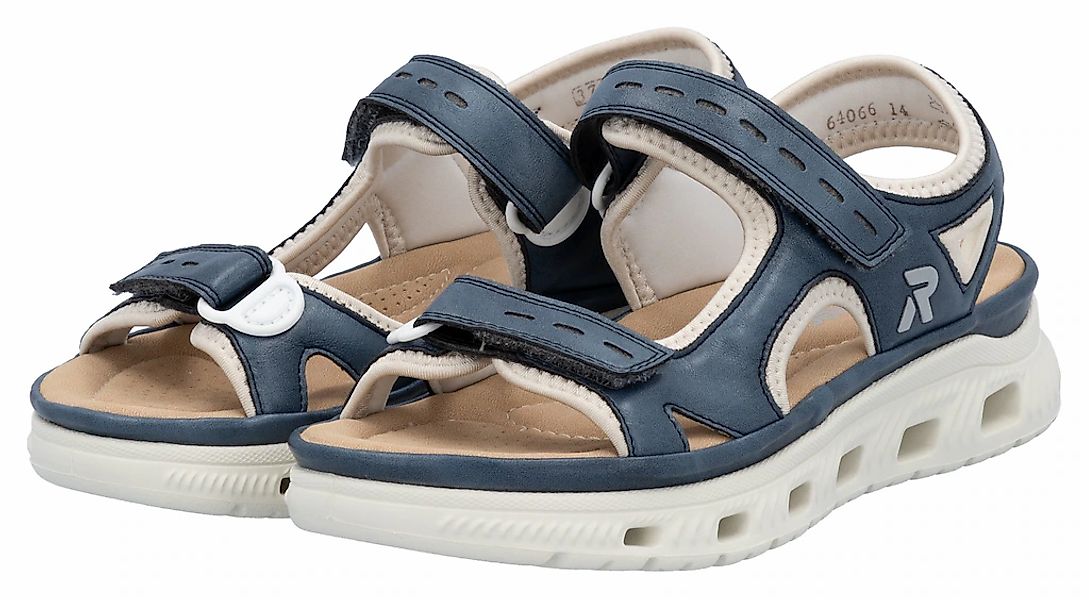 RIEKER Sport Outdoorsandale Sandale, Sommerschuh, Sandalette, Plateauabsatz günstig online kaufen