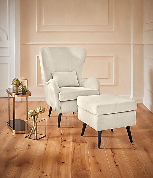 Home affaire Sessel »Sallito, Ohrensessel, TV-Sessel« für Wohnzimmer, auch günstig online kaufen