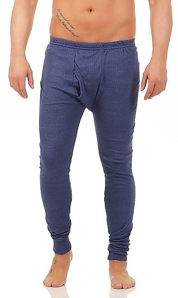 CLEO STYLE Thermoleggings Herren Thermo Leggings CL 4034 Blau 9/ 3XL günstig online kaufen