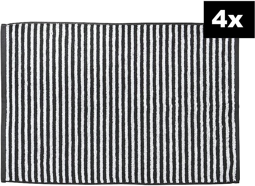 done.® Badematte DAILY SHAPES Stripes 4er-Set, günstig online kaufen
