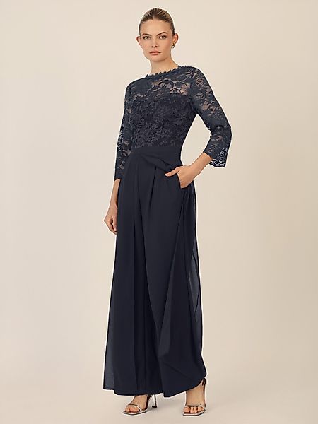 Apart Jumpsuit mit Spitzentop und weitem günstig online kaufen