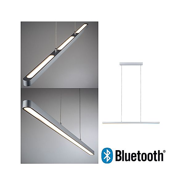 Paulmann "LED Pendelleuchte Smart Home Bluetooth Lento Tunable White 1800lm günstig online kaufen