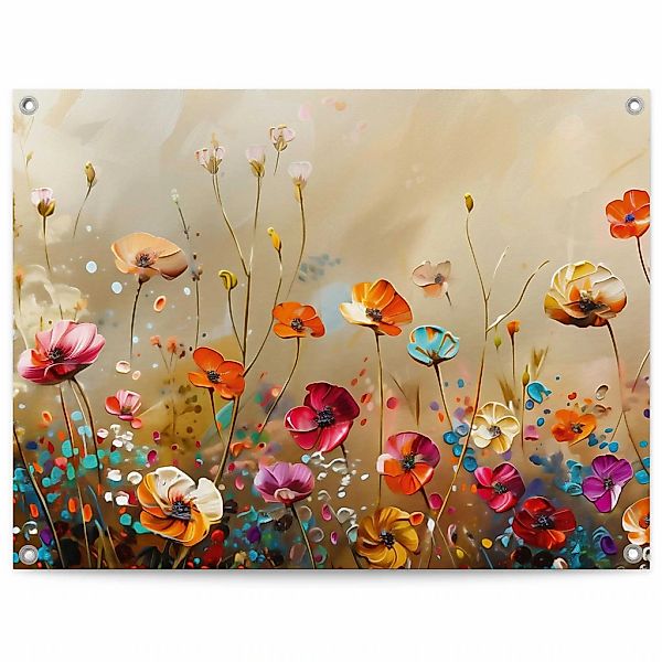 Reinders Poster "Summer Flowers" günstig online kaufen
