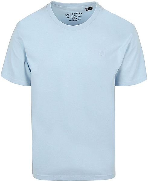 Superdry Tee Essentials Relaxed Hellblau - Größe L günstig online kaufen