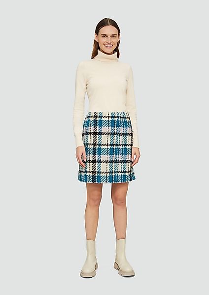 s.Oliver Minirock Rock Karierter Rock in günstig online kaufen