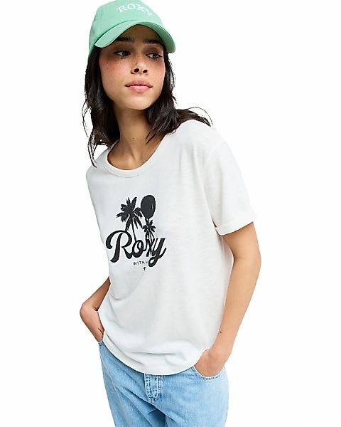 Roxy T-Shirt "Oceanwave Regular Slub" günstig online kaufen