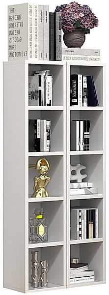 VCM Standregal Holz CD DVD Stand Aufbewahrung Deko Regal Megosa S günstig online kaufen