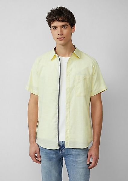 s.Oliver Kurzarmhemd Slim Fit: Kurzarm-Hemd aus Baumwollstretch mit Flammga günstig online kaufen