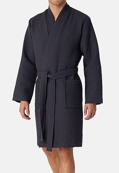 Schiesser Bademantel Waffel Piqué - Organic Cotton, Baumwolle, nicht releva günstig online kaufen