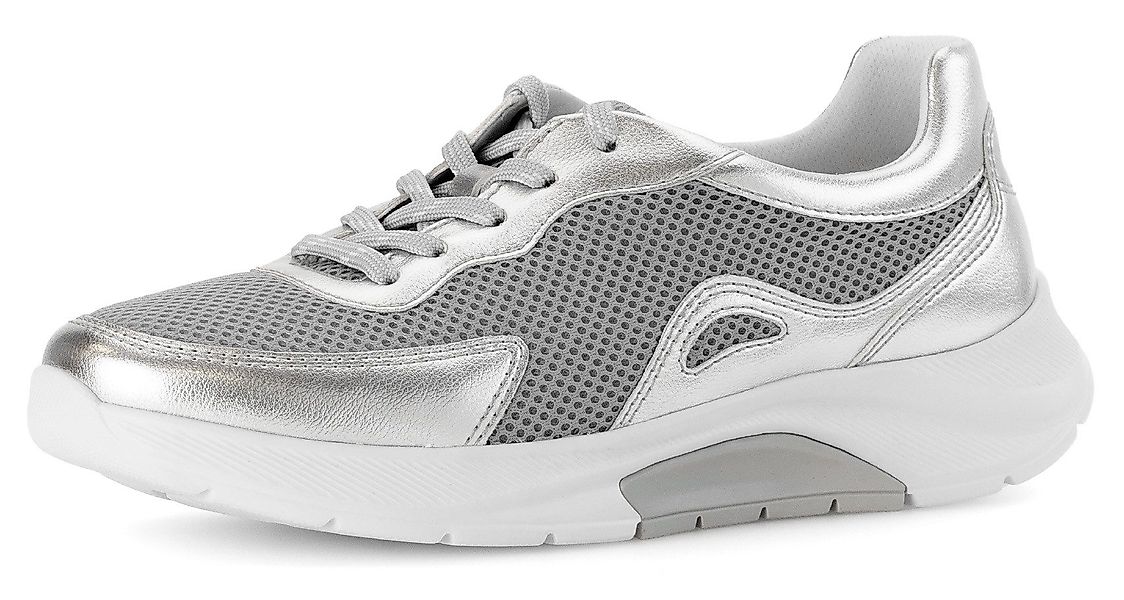 Gabor Rollingsoft Keilsneaker, Freizeitschuh, Halbschuh, Schnürschuh mit We günstig online kaufen