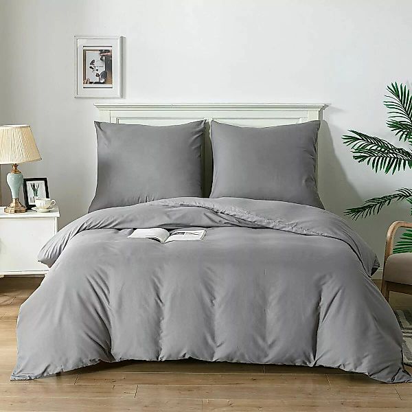 Bettdeckenbezug Grau (restauriert A) günstig online kaufen