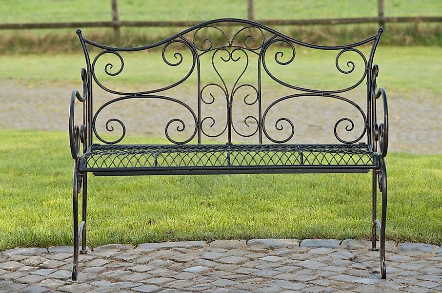 TPFGarden Gartenbank Targo, hochwertige lackierte Metallbank günstig online kaufen