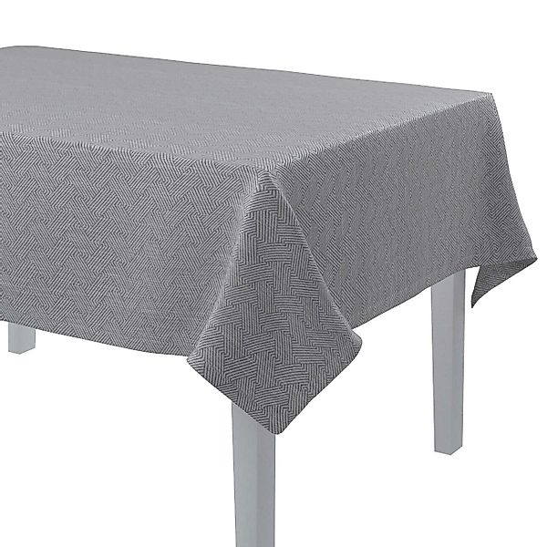 Rechteckige Tischdecke, anthrazit-grau, Imperia Premium (144-08) günstig online kaufen