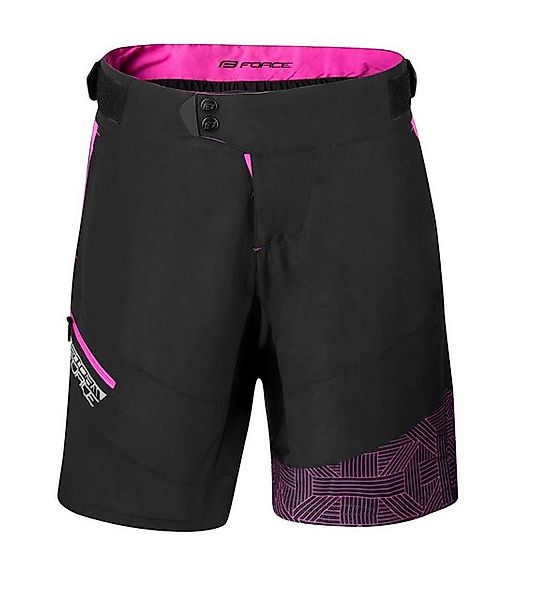 FORCE Fahrradhose FORCE Shorts STORM pink-schwarz %%% günstig online kaufen