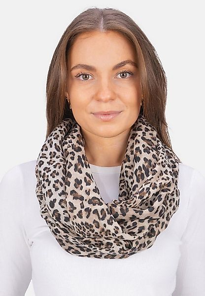 Seasons of April Loop LOOP GYDA LEO, Loop Schal GYDA mit Leo Print – Weich günstig online kaufen