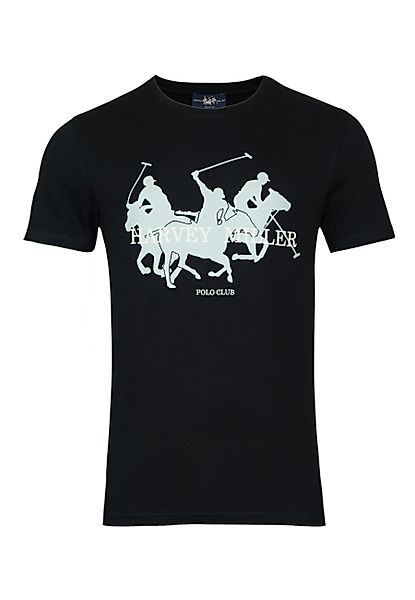 Harvey Miller T-Shirt T-Shirt Kurzarmshirt Horses günstig online kaufen