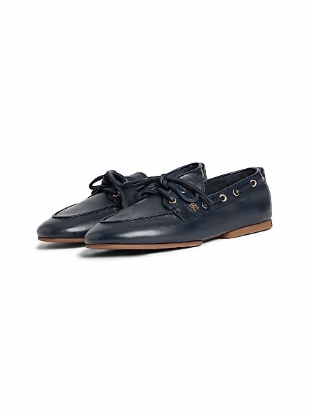 Tommy Hilfiger Bootsschuh "TH SLEEK LEATHER BOAT SHOE" Bootsschuh, Business günstig online kaufen