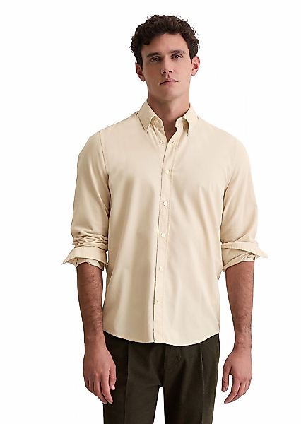 Marc OPolo Langarmhemd "aus reiner Bio-Baumwolle" günstig online kaufen