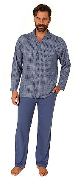 Normann Pyjama Normann Herren Langarm Pyjama zum durchknöpfen, auch in Über günstig online kaufen