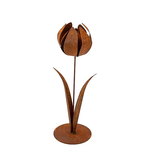 Rostikal Dekofigur Rost Deko Blumen Gartendeko, günstig online kaufen