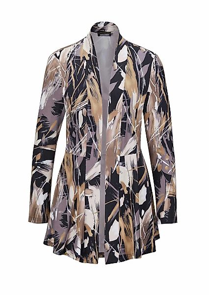GOLDNER Sommerjacke "Kurzgröße Stretchbequeme Slinky-Longjacke mit aufregen günstig online kaufen