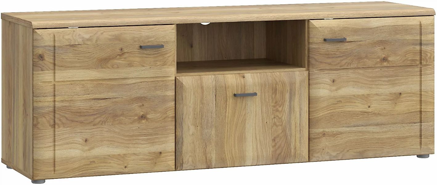 FORTE Lowboard "Akinori TV-Board, TV-Schrank", TV Board, MDF Front, Holzopt günstig online kaufen